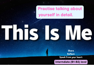 MY STORY, MY VOICE: TALK ABOUT YOURSELF